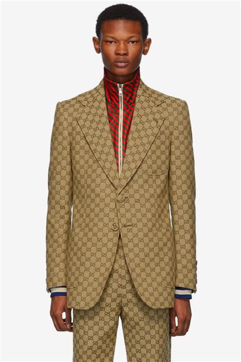 custom gucci suit|who makes gucci suits.